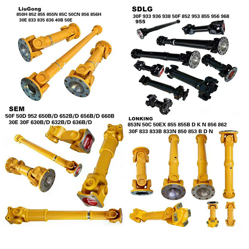 ZL50G ZL50GN LW500F LW500FN 500FV LW500K Wheel Loader Parts Drive Shaft Assembly for XCMG
